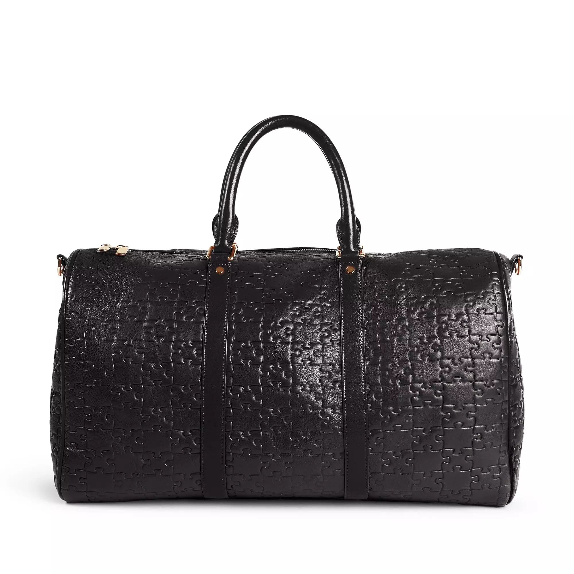 Abimbola Jigsaw Duffle Bag Waxed Leather