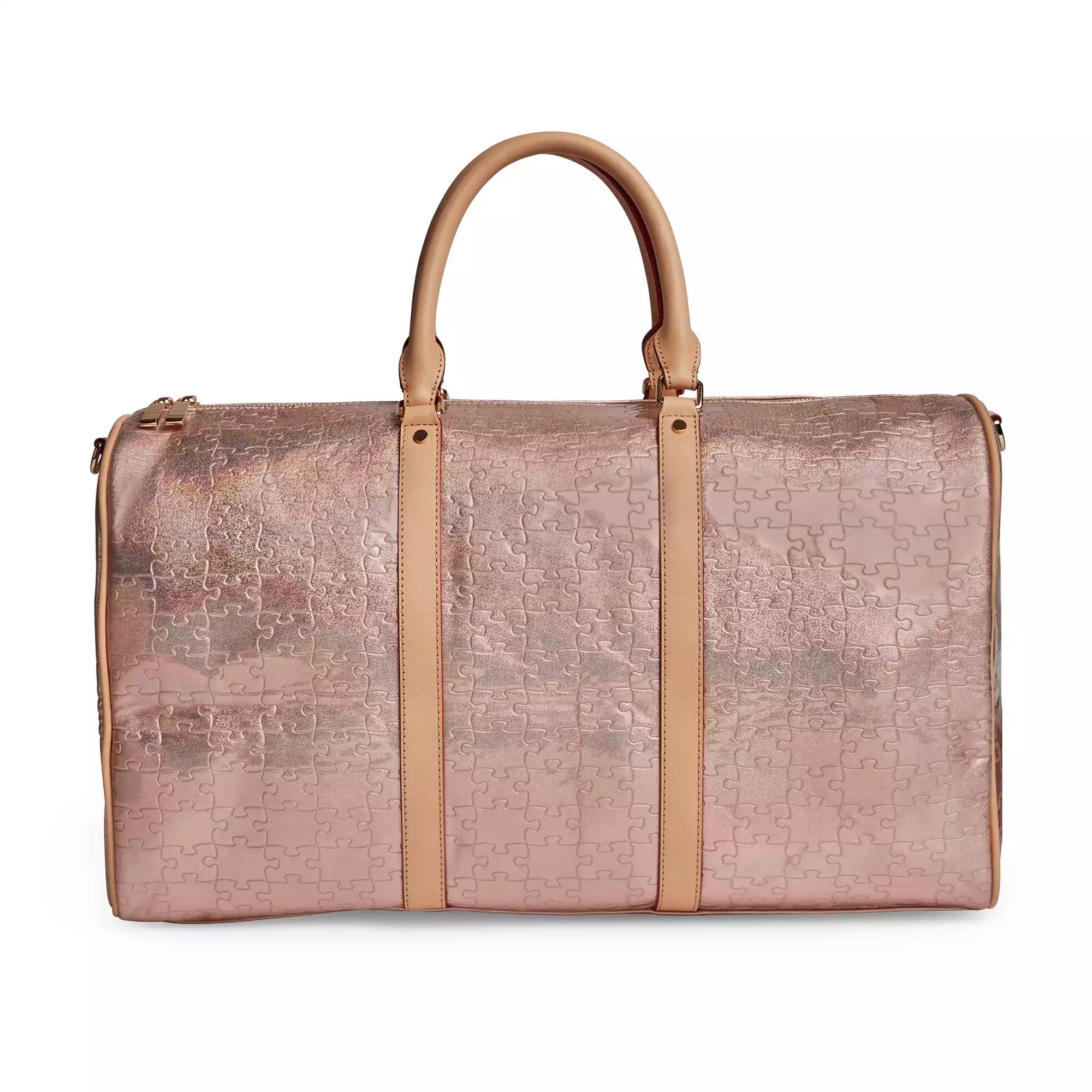 Abimbola Duffle Bag - Pink Glitter Medium